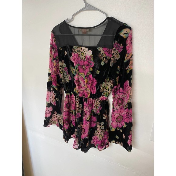 Band of Gypsies Floral Romper - Picture 1 of 7